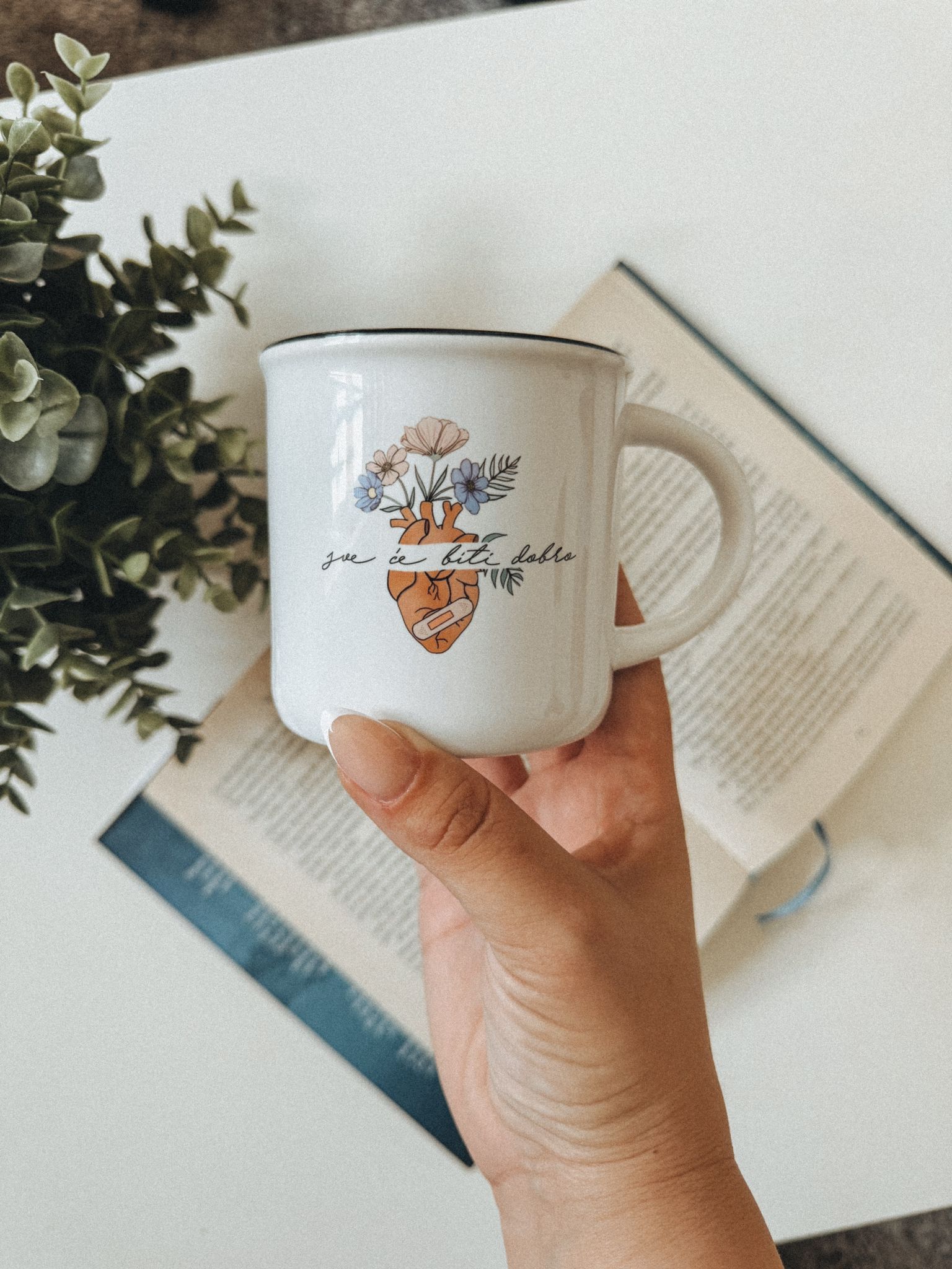 Šolja – lončić  #Sve će biti dobro