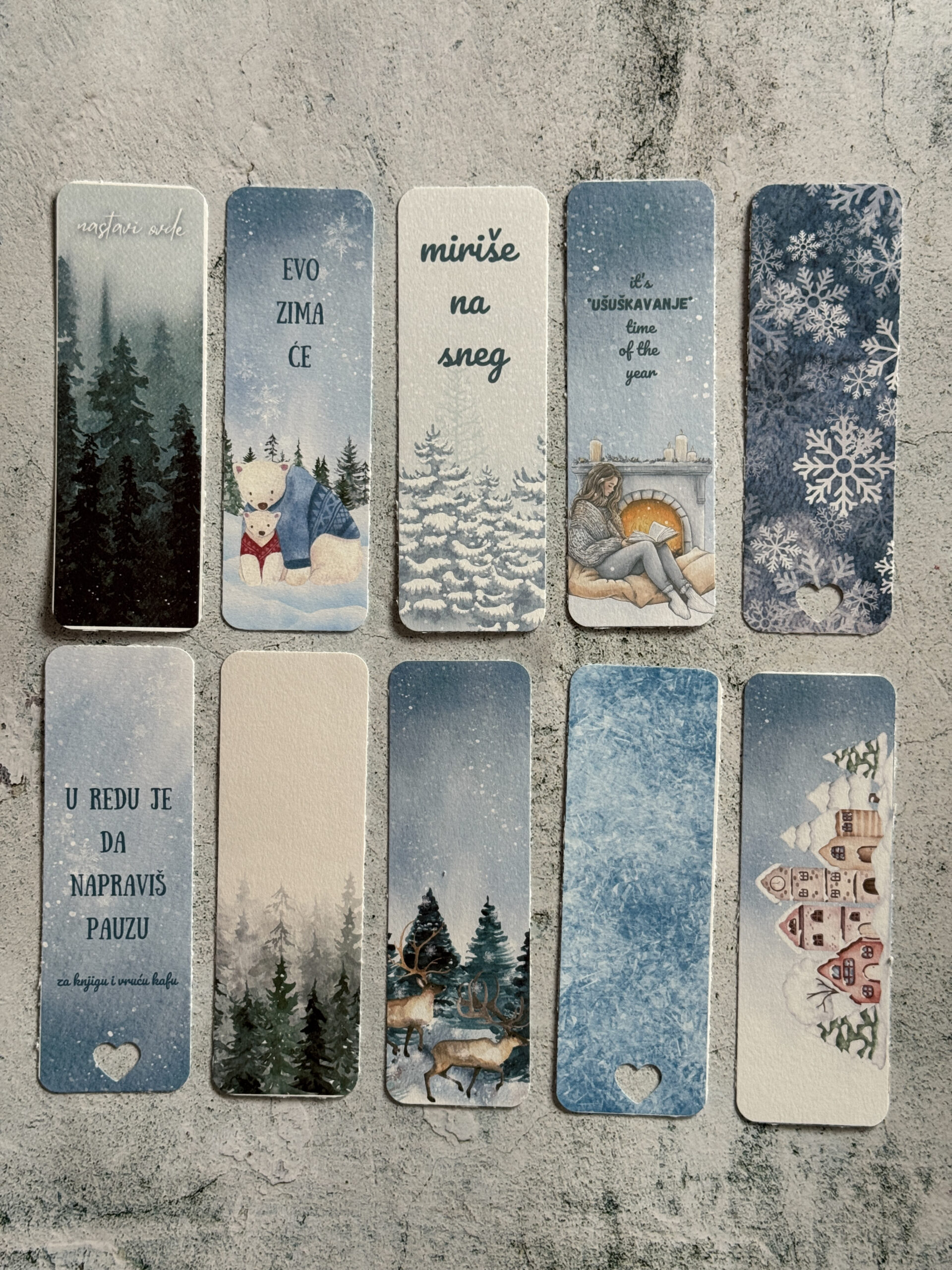 SET BUKMARKERA – kolekcija zima